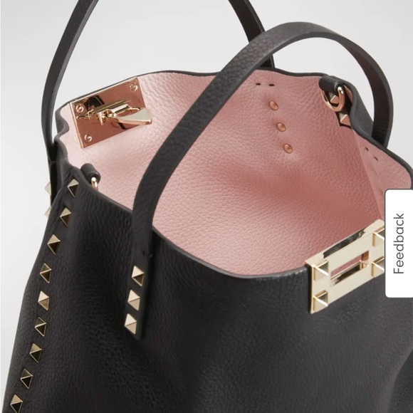 Valentino Garavani Rockstud tote bag with crossbody strap - Picture 4 of 4